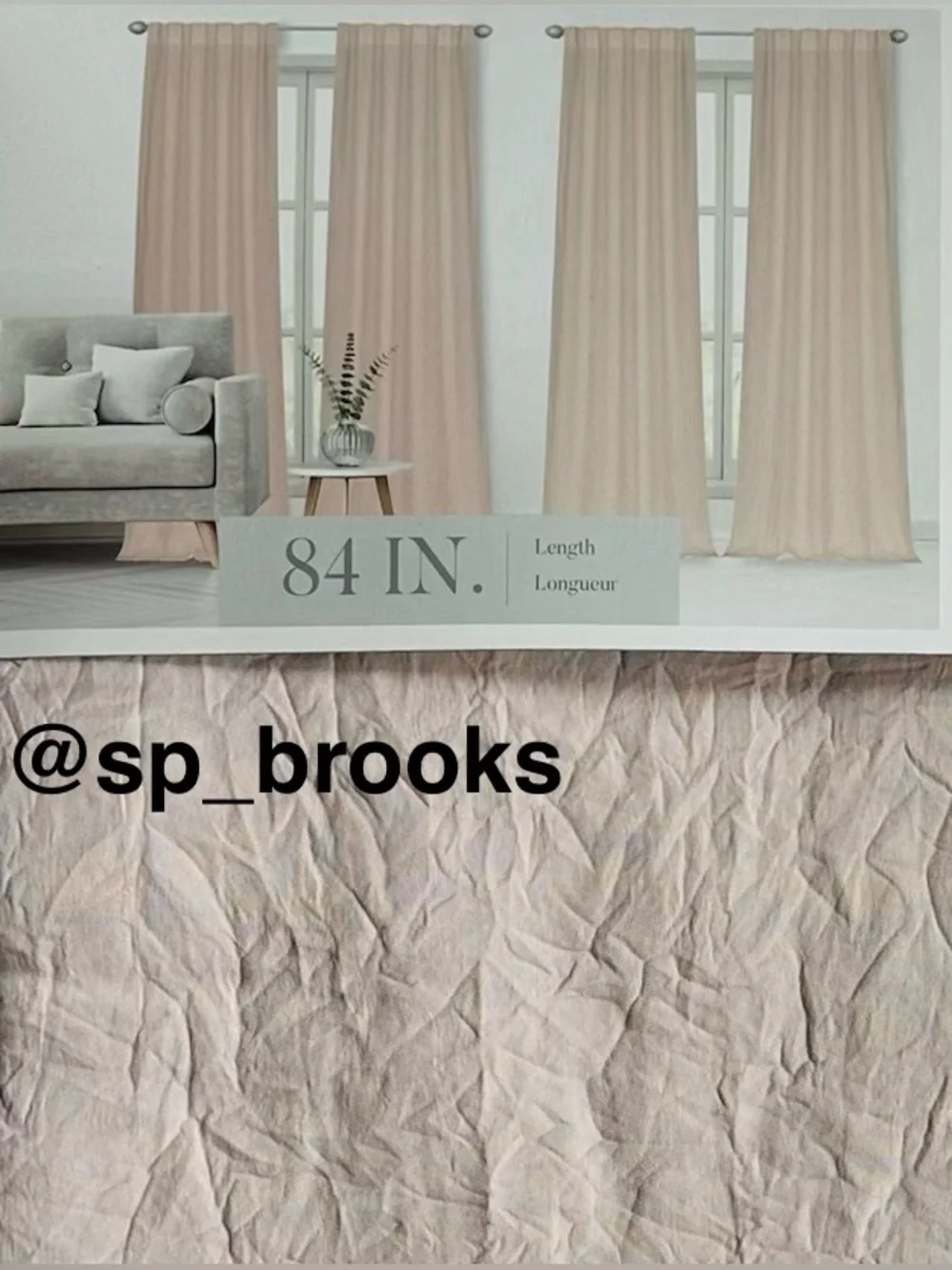 🎁Dream Stories 4-Piece Window Panel Drape Set - Maven Peony Pink 36x84”